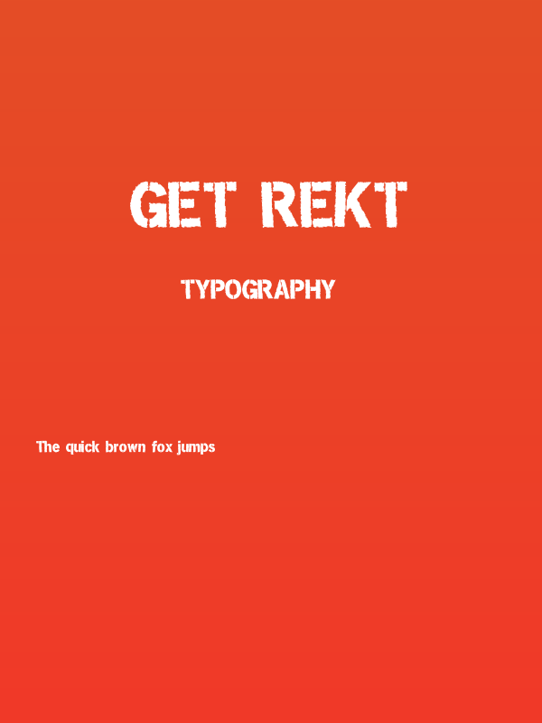 Get Rekt Poster