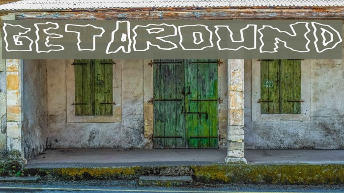 GetAround Font examples
