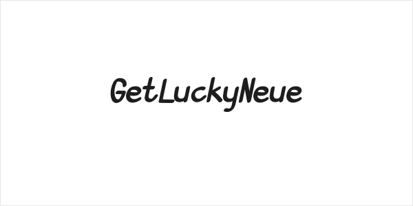 GetLuckyNeue Logo