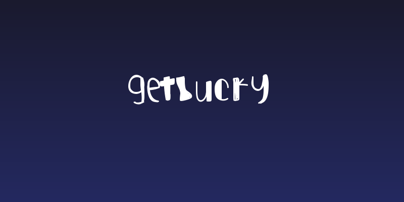GetLucky Social Header