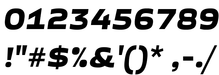 GetVoIP Grotesque Italic Font OTHER CHARS