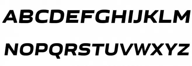GetVoIP Grotesque Italic フォント 大文字