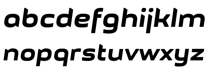 GetVoIP Grotesque Italic Font LOWERCASE