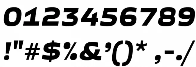 GetVoIPGrotesque-Italic Font OTHER CHARS