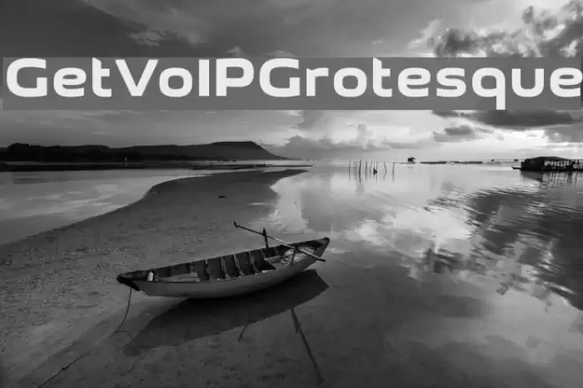 GetVoIPGrotesque Polices examples