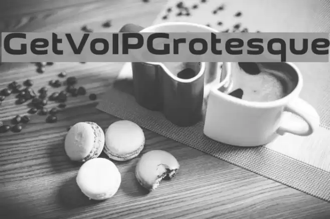 GetVoIPGrotesque Polices examples