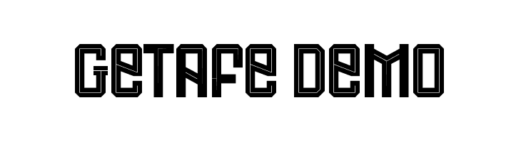 Getafe Demo  Frei Schriftart Herunterladen