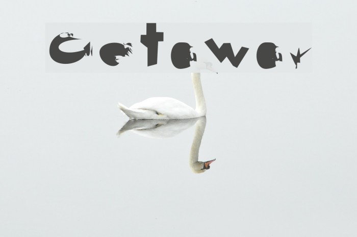 Getaway フォント examples