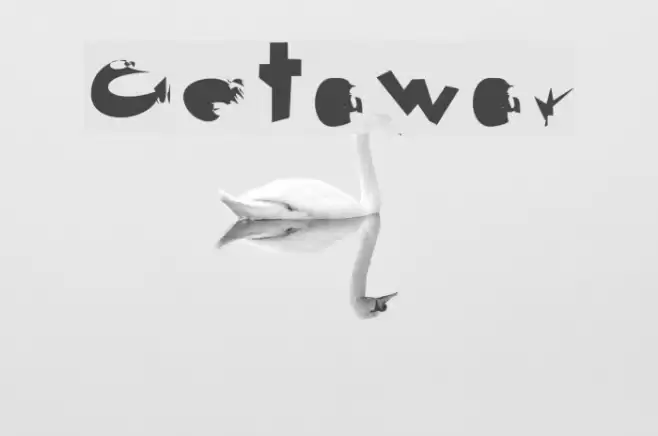 Getaway Font examples