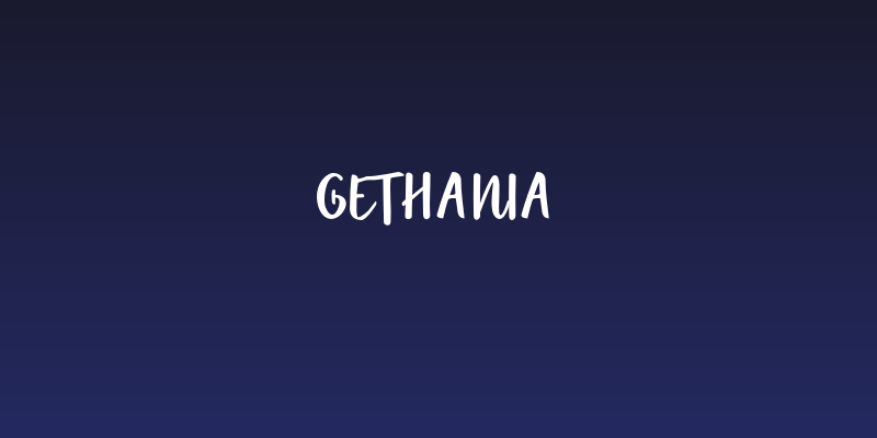 Gethania Social Header