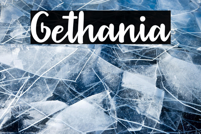 Gethania Example 1