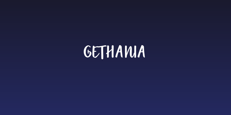 Gethania Social Header