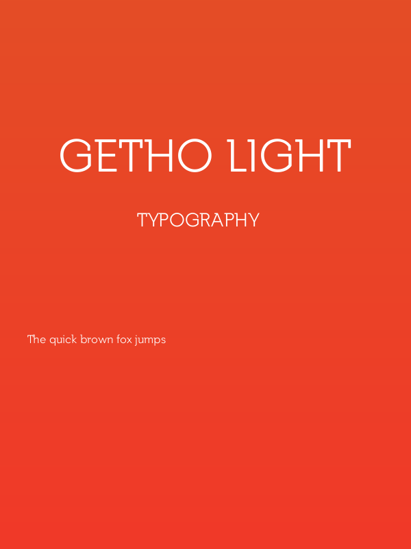 Getho Light Poster