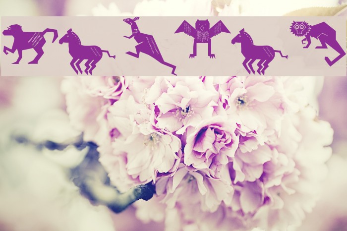 Getier Font examples