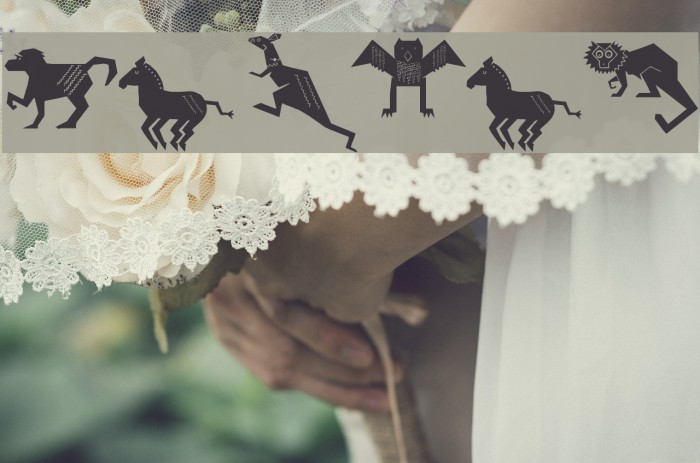 Getier Font examples
