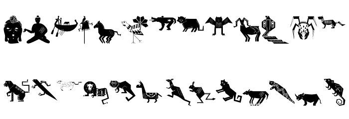Getier Font LOWERCASE