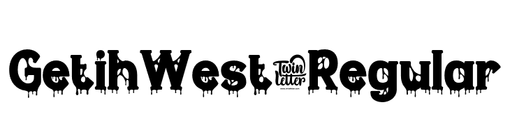 GetihWest-Regular  font caratteri gratis