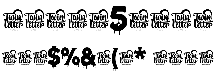 GetihWest-Regular Font OTHER CHARS