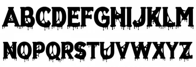 GetihWest-Regular Schriftart Groß
