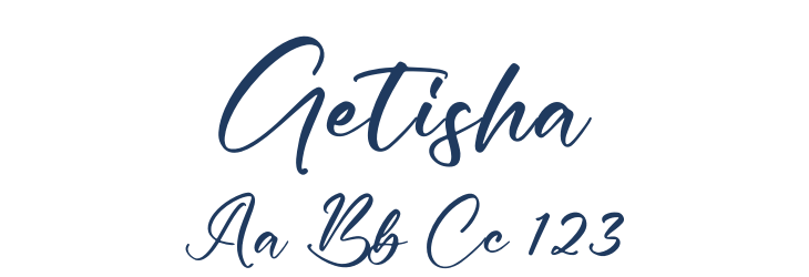 Getisha Font Preview