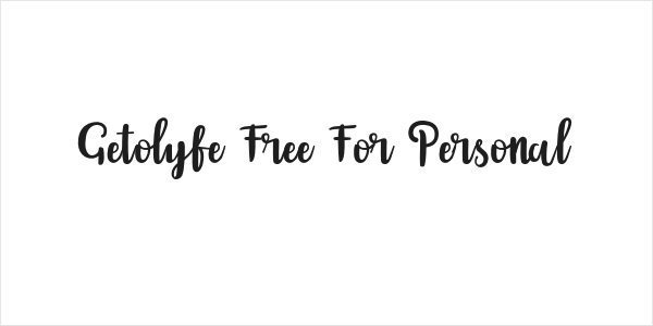 Getolyfe Free For Personal Logo