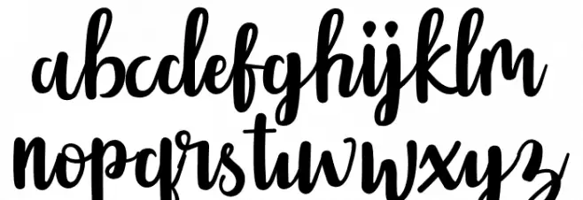 Getolyfe Free For Personal Schriftart Kleinbuchstaben