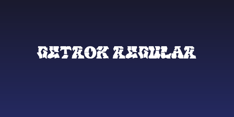 Getrok Regular Social Header