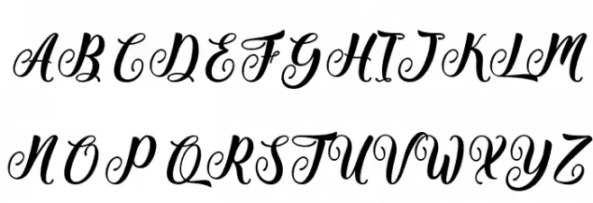 Getsu Magic - Personal Use 字体 大写