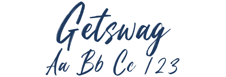 Getswag Font Preview