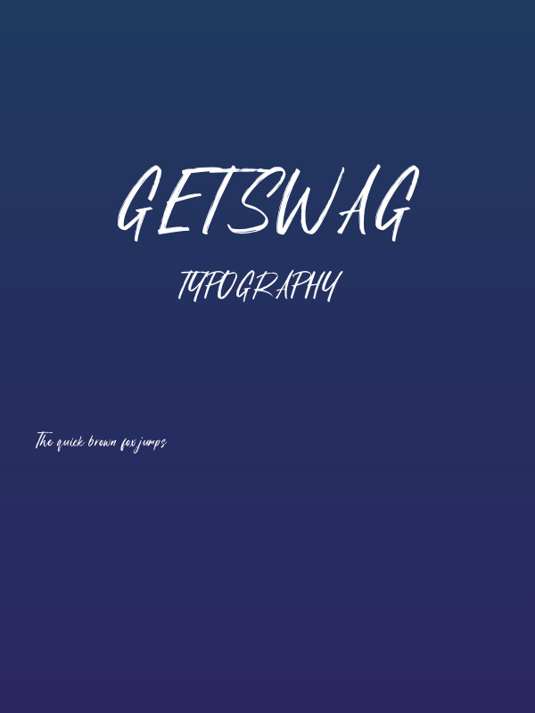 Getswag Poster