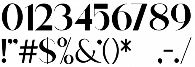 Getsy Font OTHER CHARS