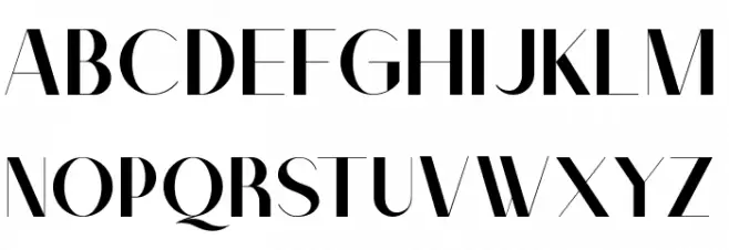Getsy Font UPPERCASE