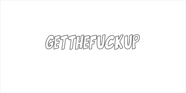 Getthefuckup Logo