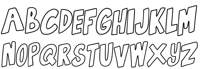 Getthefuckup Font LOWERCASE