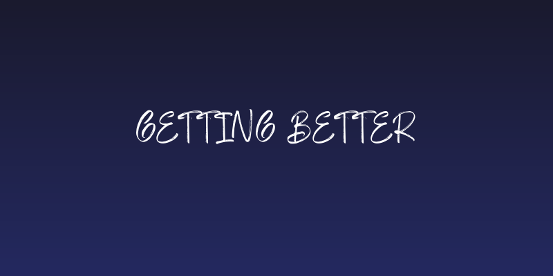 Getting Better Social Header