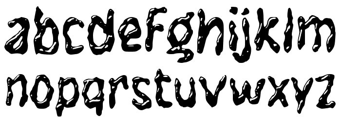 Getuk Font LOWERCASE