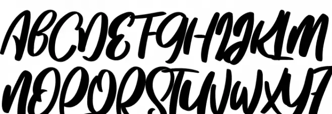 Getway Demo Font OTHER CHARS