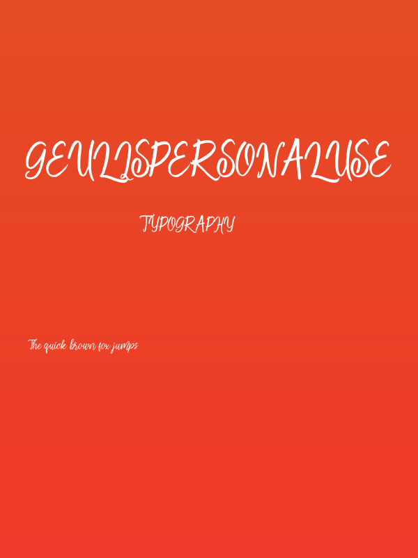 GeulisPersonalUse Poster