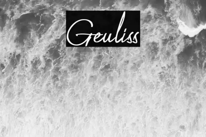 Geuliss Font examples