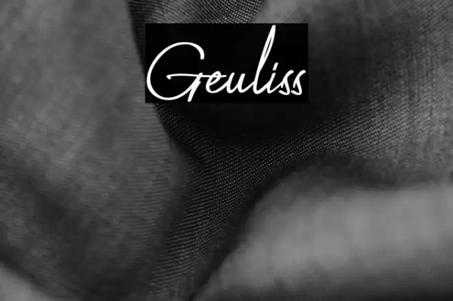 Geuliss Font examples