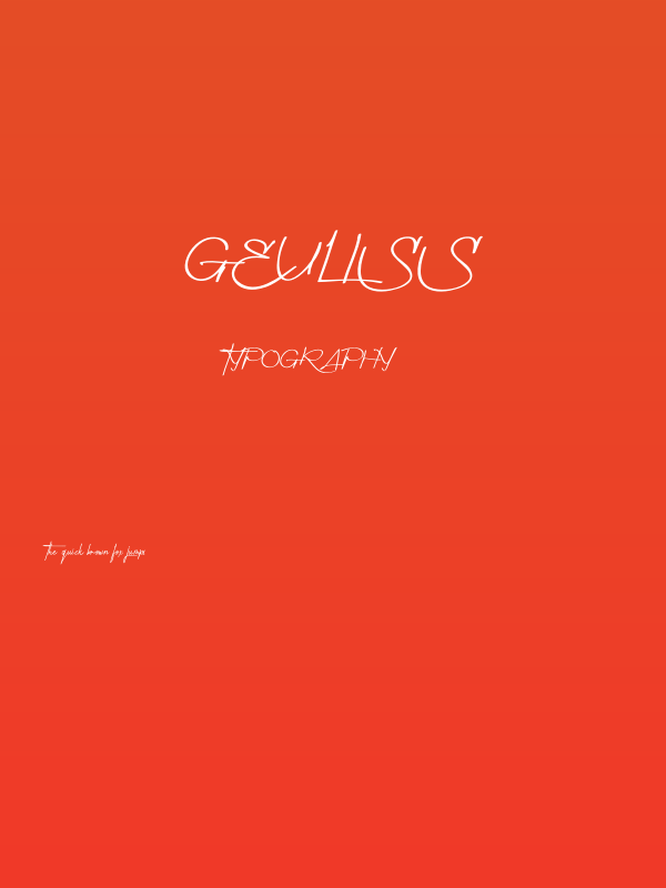 Geuliss Poster
