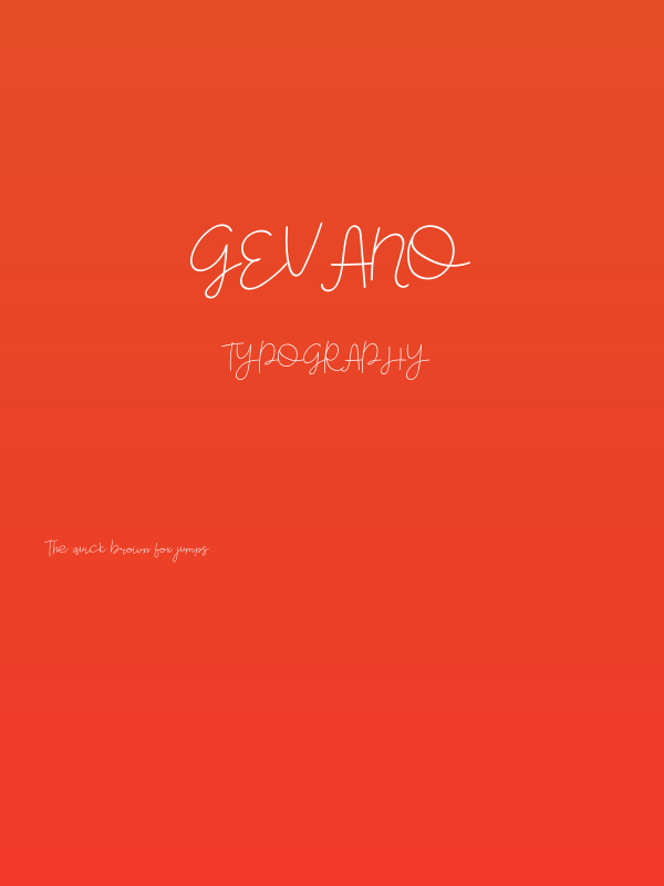 Gevano Poster