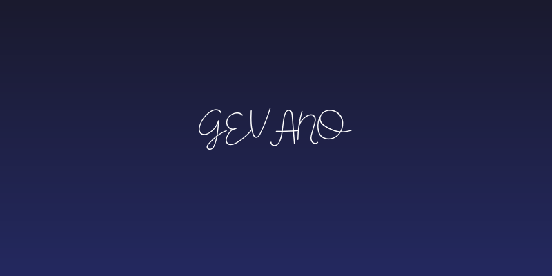 Gevano Social Header