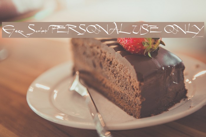 Geza Script PERSONAL USE ONLY Example 2