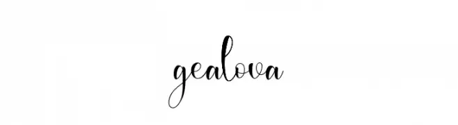 gealova  नि: शुल्क फ़ॉन्ट्स डाउनलोड