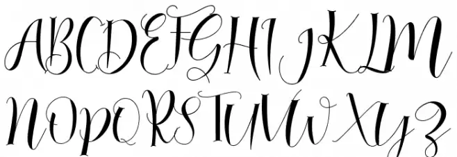gealova Schriftart Groß