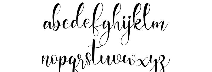 gealova Font LOWERCASE