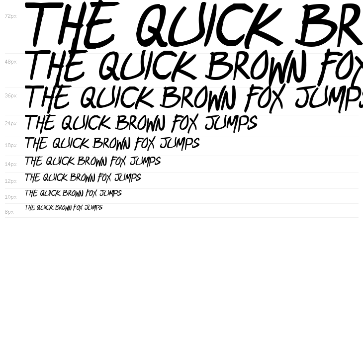 geekriot Bold Italic Waterfall