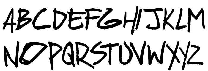 geekriot Bold Font LOWERCASE