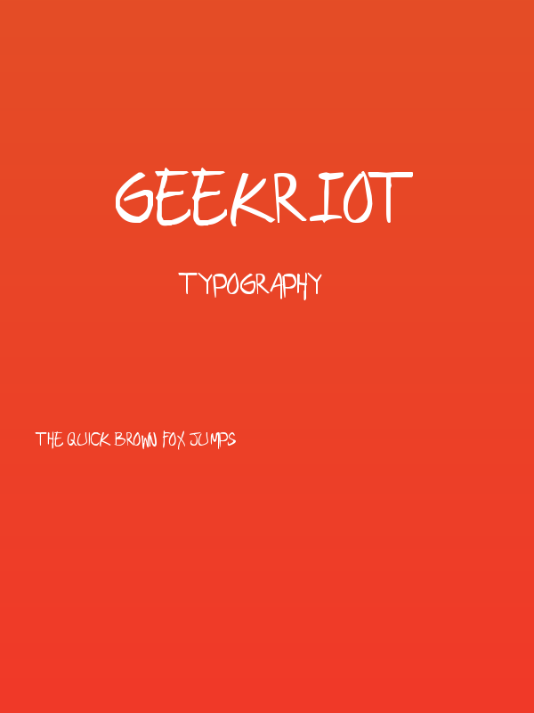 geekriot Poster